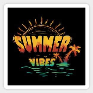 Hello Summer Vibes Sticker